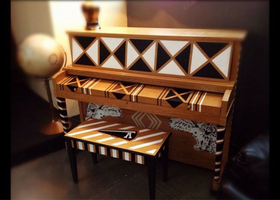 Пианино рестоврация покраска Арт