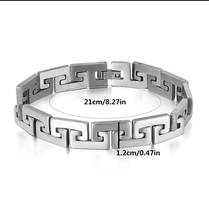 Метална гривна 21 см