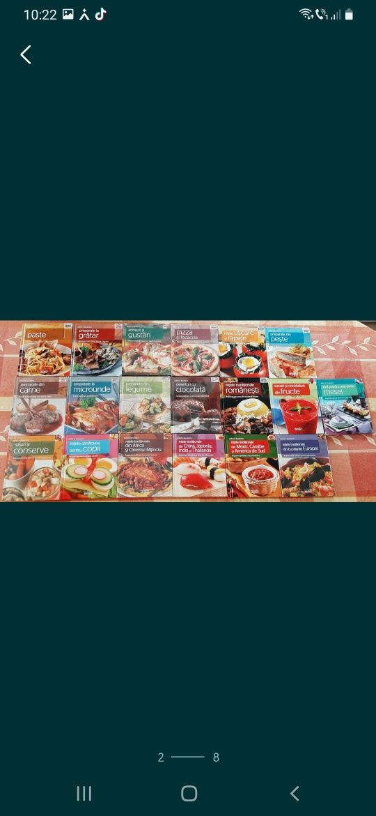 Colectia Delicii in bucatarie ,formata din 21 de volume