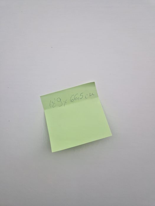 Алуминиева врата без каса 186х66,5 см