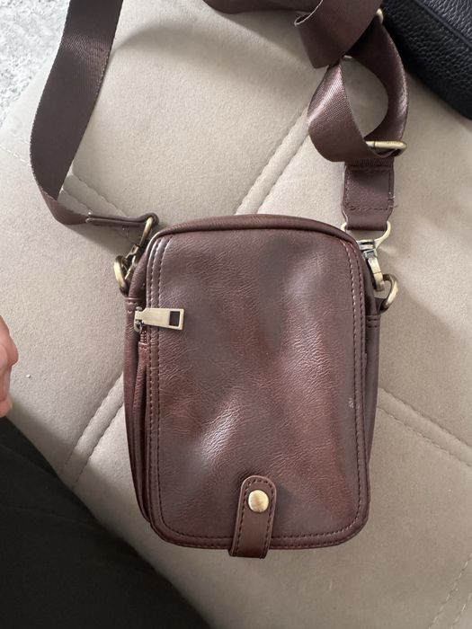 Кожанный барсетка