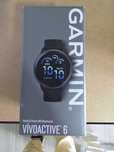 Smartwatch Garmin vivoactive 6, GPS, 42mm, curea silicon, Slate/Black