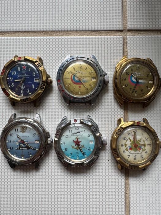 Ceas vostok amphibia komandirskie