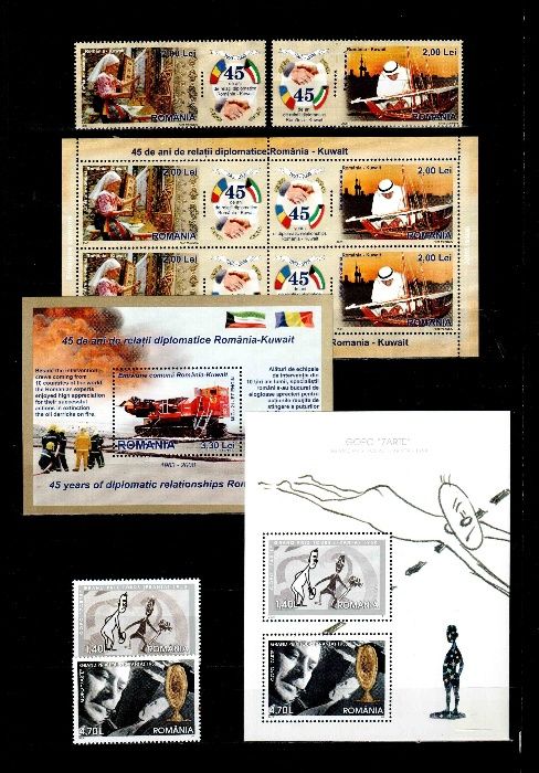 Timbre Romania 2008 - AN COMPLET!!! 66 timbre + 26 blocuri, MNH!