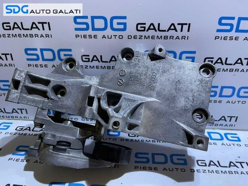Suport Accesorii Rola Intinzatoare Motor Alternator Seat Leon 1P 1.9 TDI BKC BXE BXF BLS 2006 - 2013 Cod 03G903143A 03G903315 [V0720]
