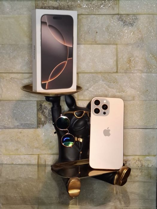 iPhone 16 Pro Max - Garantie - Desert Titanium - Full Box