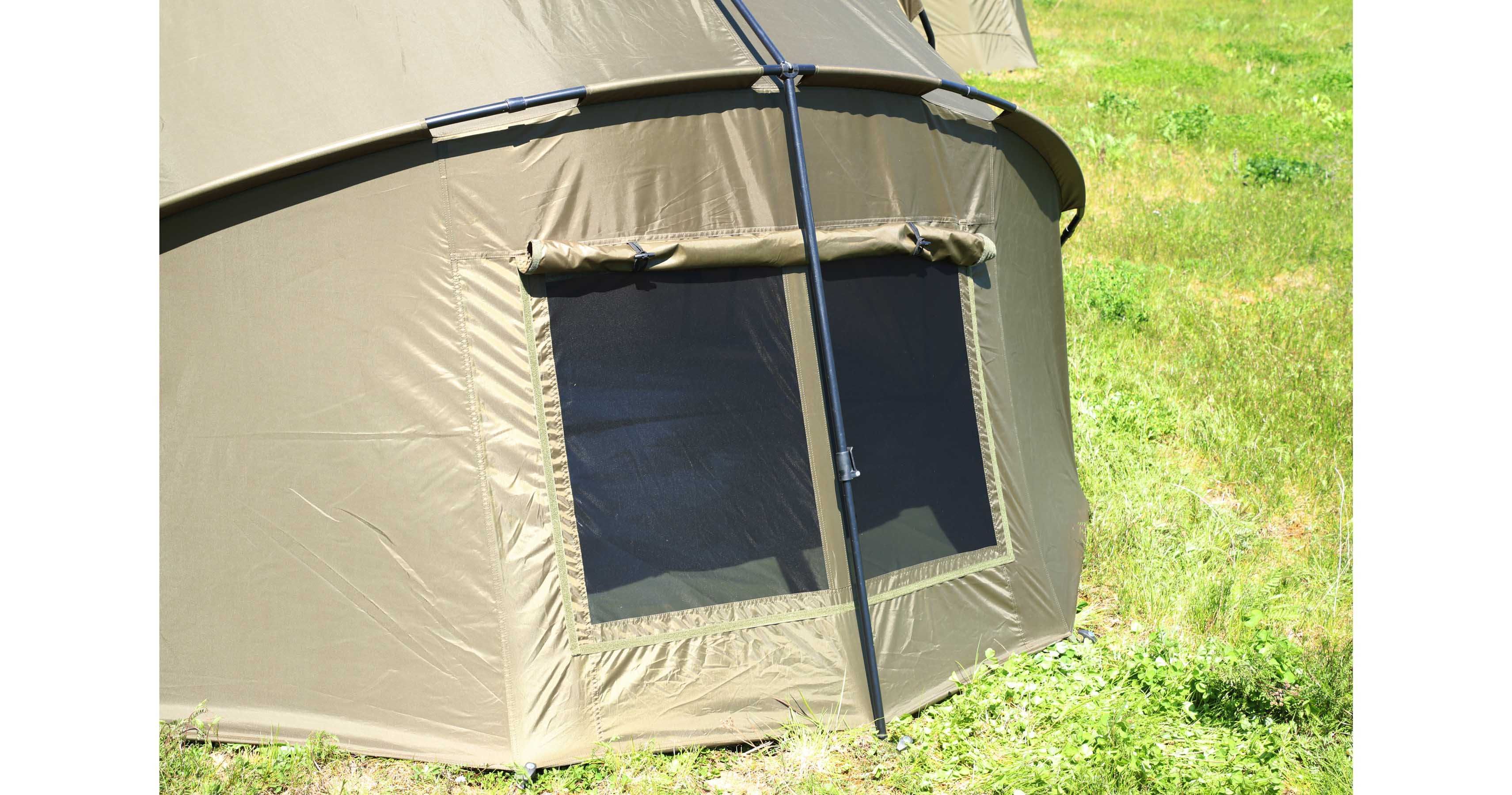 Намаление! Шаранджийска палатка Mikado Enclave 2 Man Bivvy XL