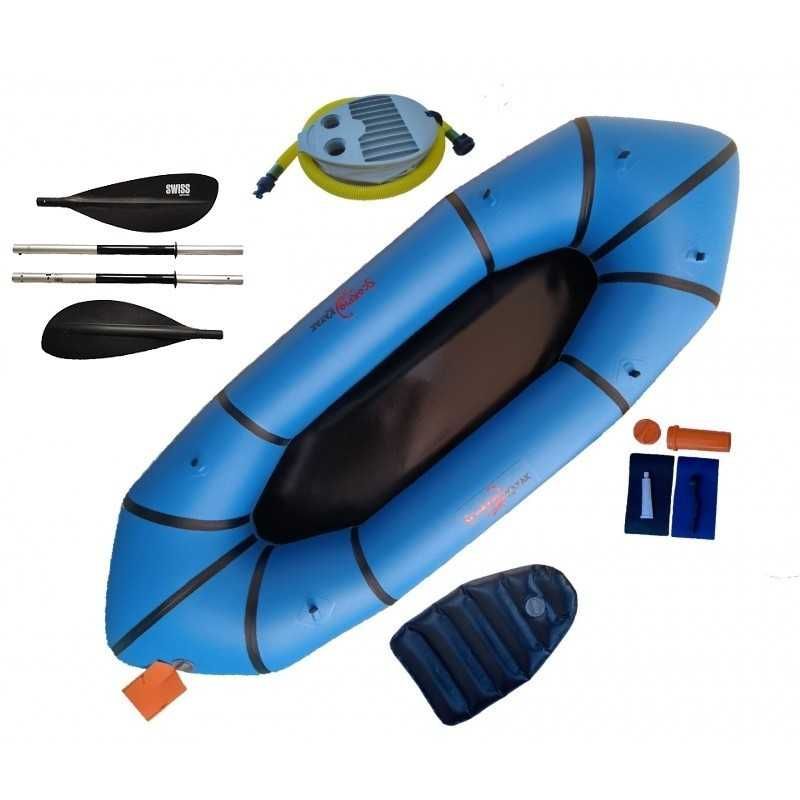 Надуваема Лодка PACKRAFT SCORPIO PVC ZESTAW - 2.50 Метра