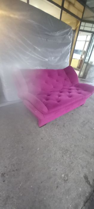 Canapea extensibila material textil defecta