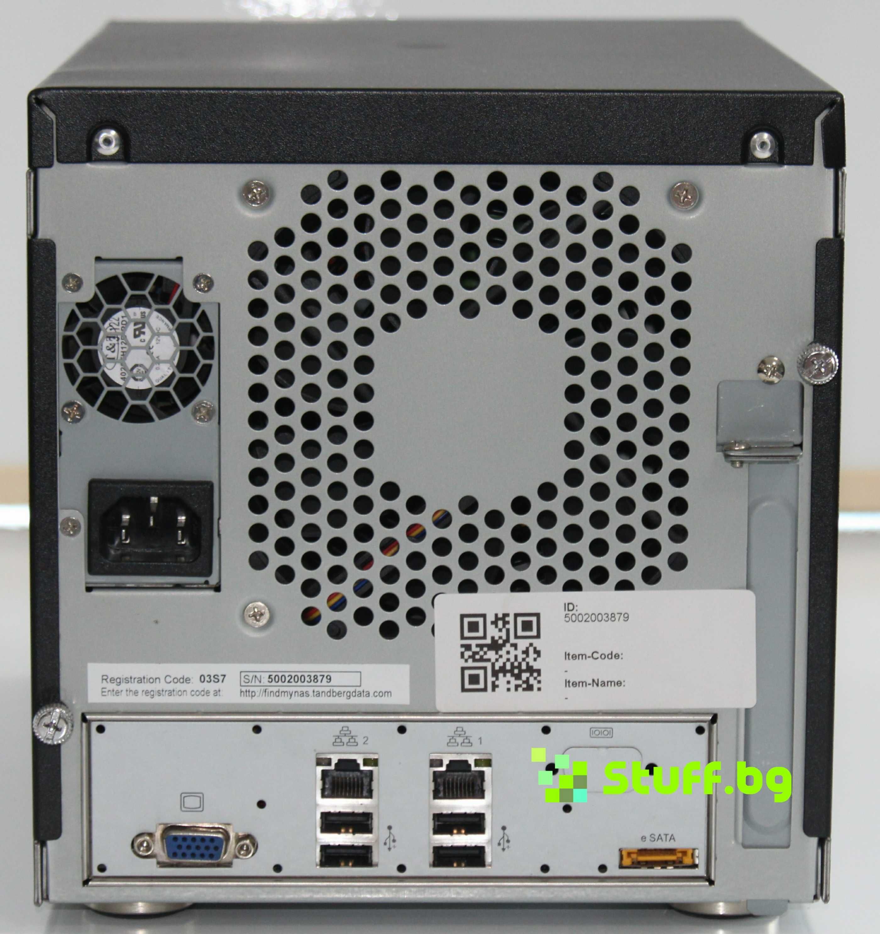 ПРОМОЦИЯ 2бр 300лв.Сторидж NAS Тandberg BizNAS 4GB RAM/128GB SSD/2xLAN