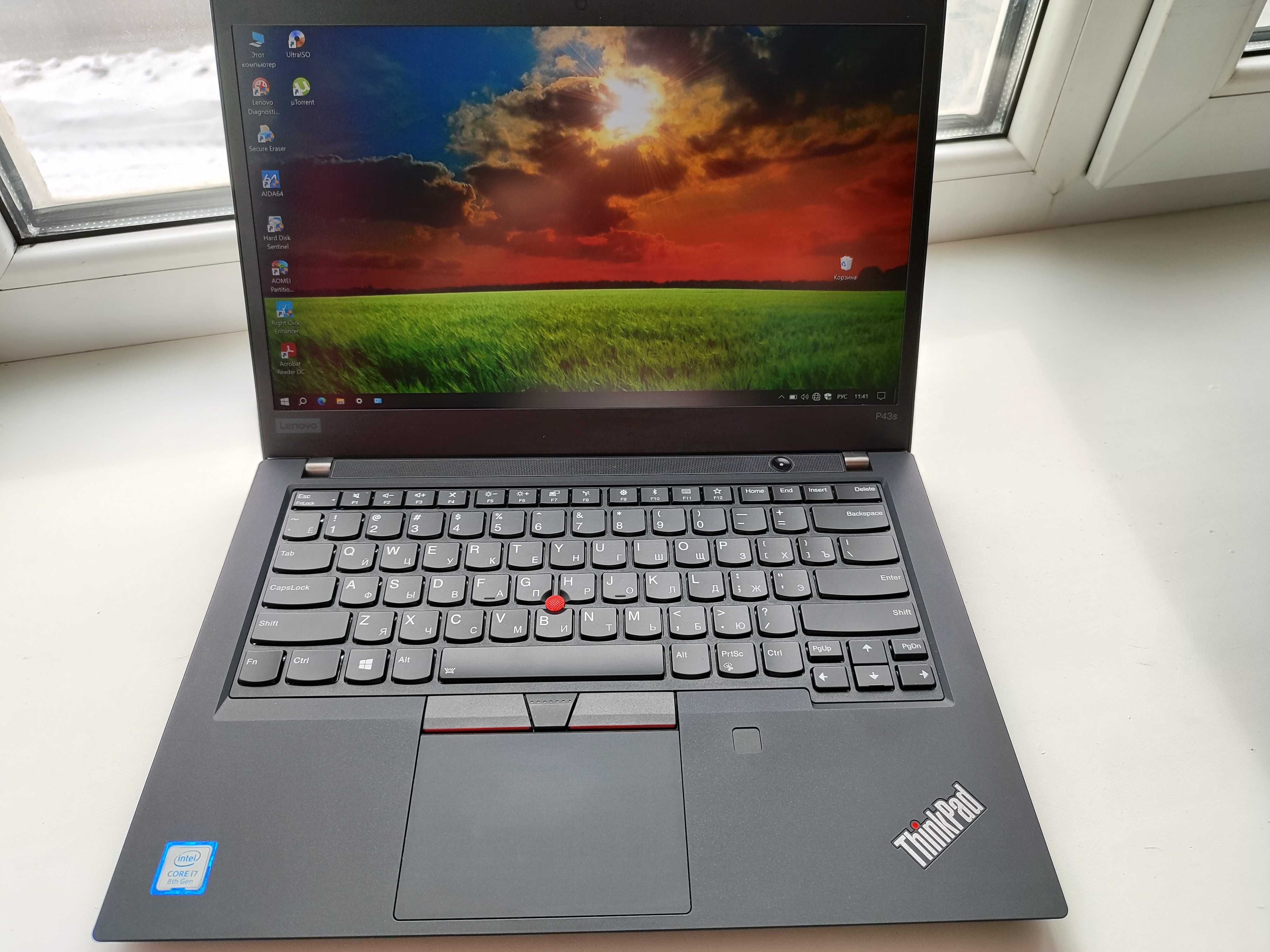 Lеnоvо ThinkPad Р43s/i7/16/500/14/FHD/IPS/NVIDIА P520/WorkStation