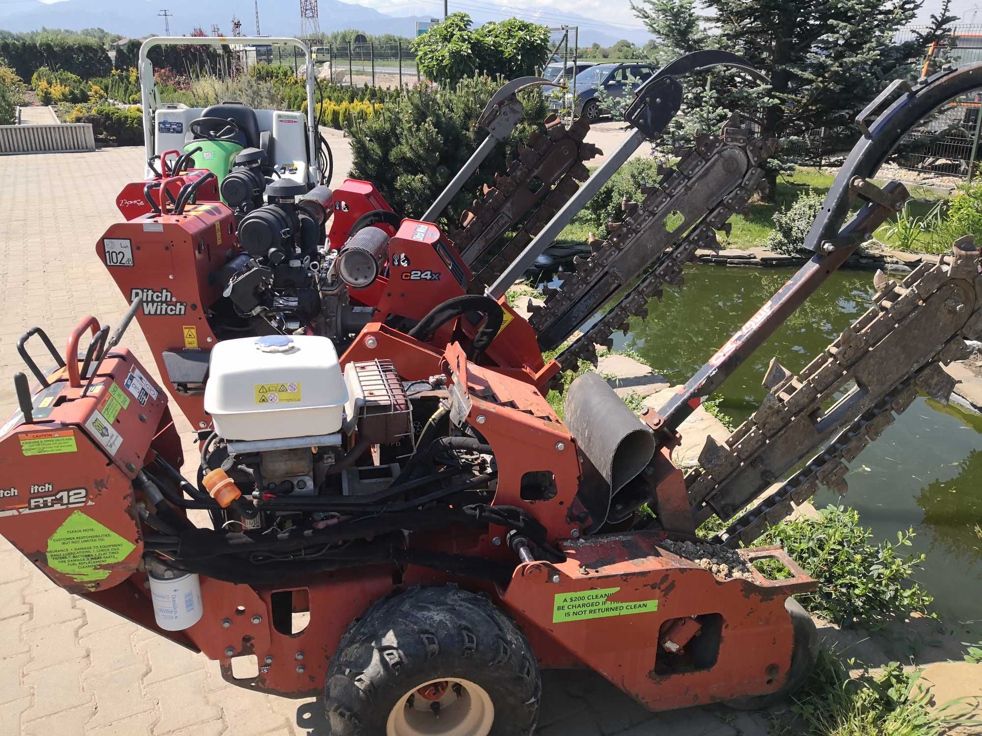 Piese schimb utilaje de sapat santuri Ditch Witch , Vermeer , Astec ,