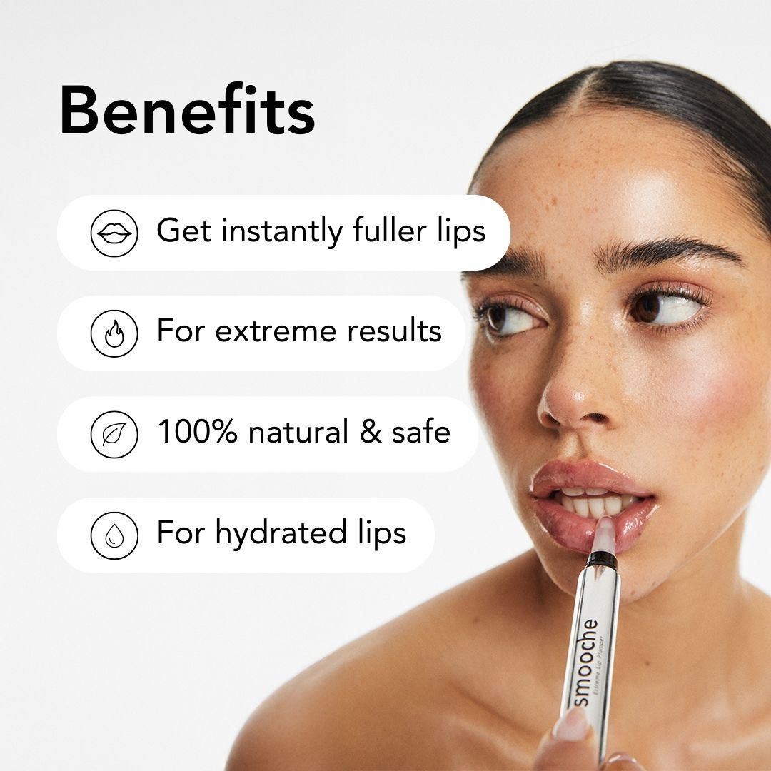 НОВ Комплект Smooche – Lip Plumpers + Lip Liner