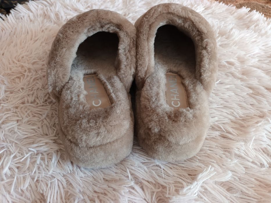 Chanel чехли ест.пух