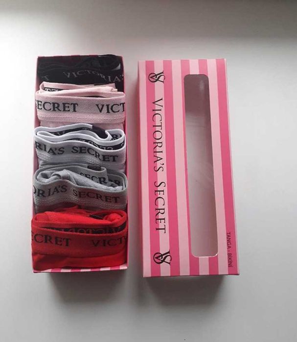 Chiloti dama Victoria's Secret , 5 perechi la set, masura M