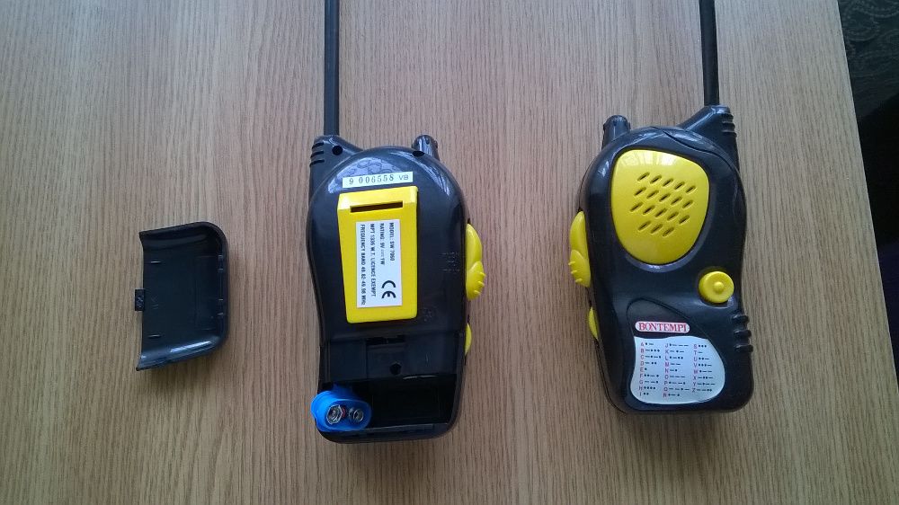 Statii walkie talkie Bontempi vintage 1999