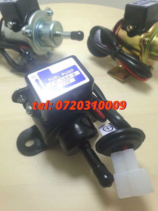 Minipompa Electrica 12v Universala Dedicata Benzina  Motorina Tensi