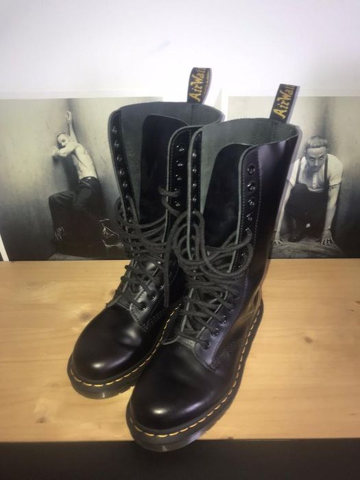Ghete Dr Martens 1914 black smooth nr 36