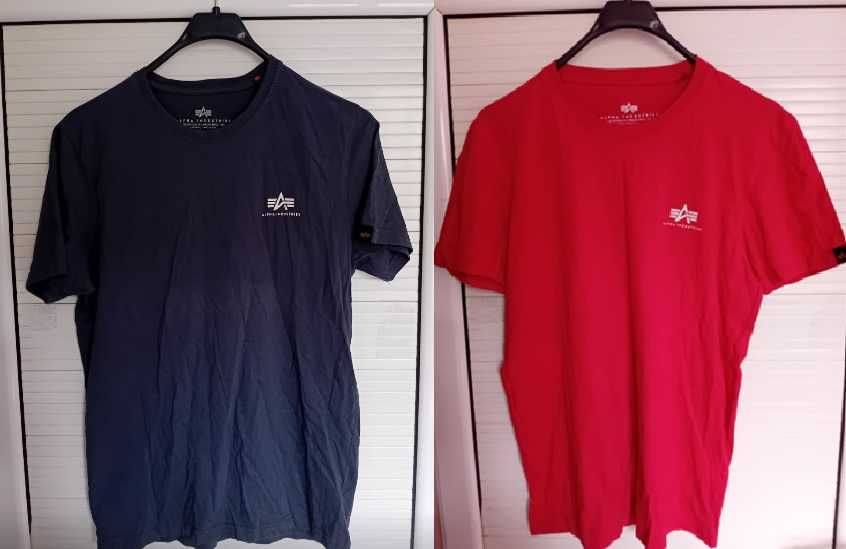 Два броя оригинални тениски Alpha Industries