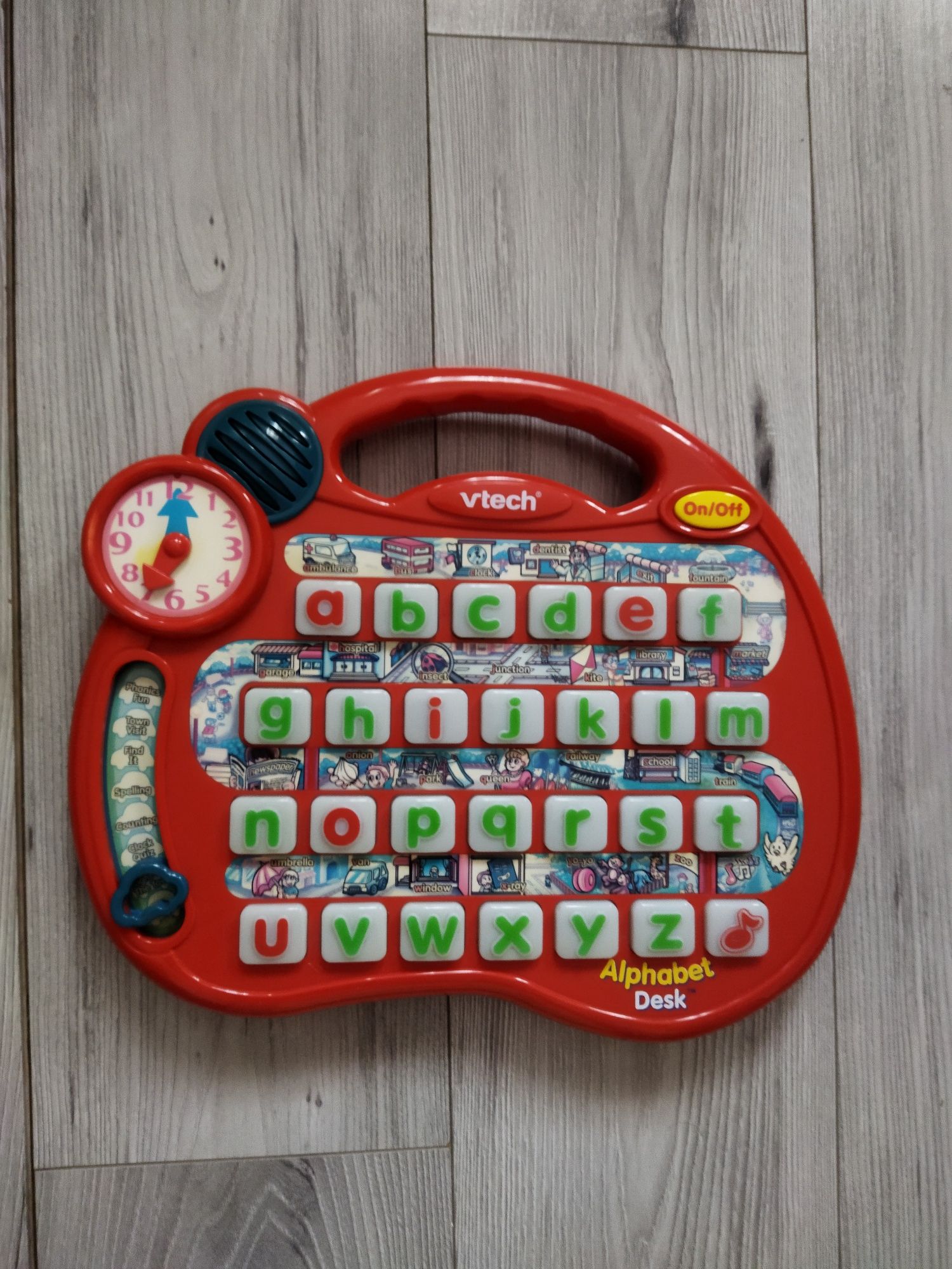 Tableta educativa Vtech activitati învățare alfabet cuvinte lumini pe