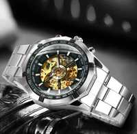 Winner модерен часовник със самонавиващ се механизиъм както и ръчно