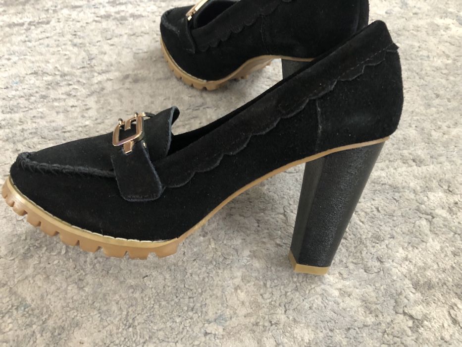 Туфли замшевые р.38