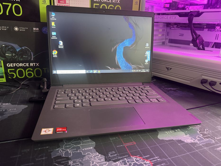 Продам нотбуки Lenovo v14 Ada, Athlon Gold 3150U, 8Gb, 128Gb ssd