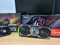 Placi video Nvidia RTX 3060Ti si AMD RX 6900XT