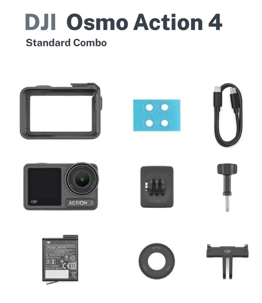 Экшн-Камера DJI Osmo Action 4