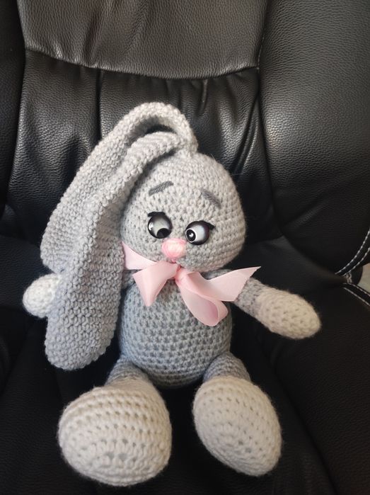 Игрушки ручной работы заяц подарок ребенку на новый год медведь улитка