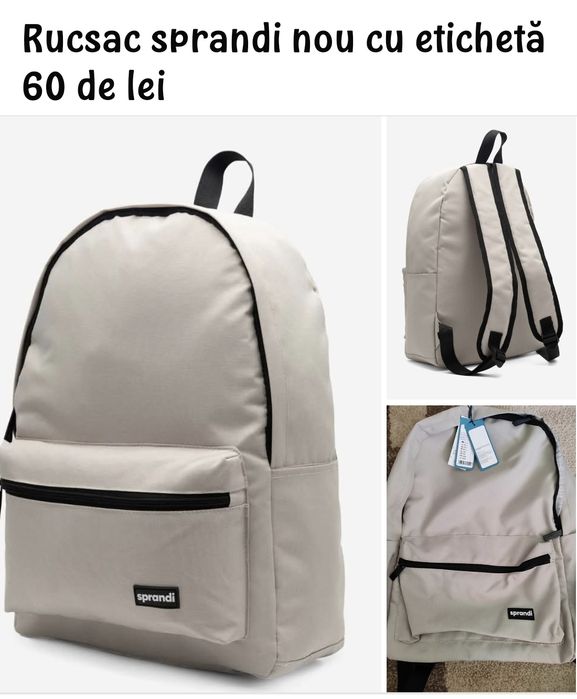 Rucsac sprandi nou cu etichetă 
60 de lei