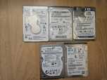 Lot 5 harduri laptop de 1tb-1Tera  100% viata santinel