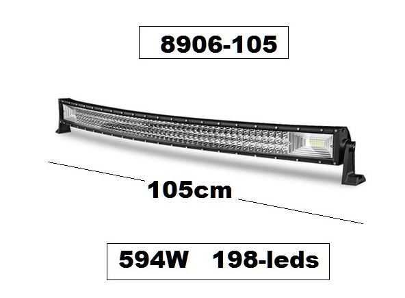 LED BAR - 105 см.-594W -curbat-8906-105/Livrare gratuita