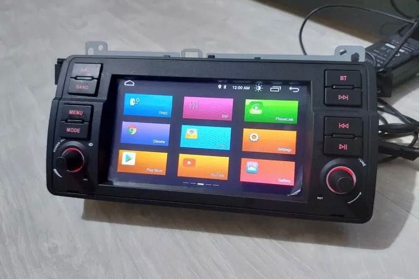 Navigatie Android BMW e46 e39 X5 Waze YouTube WiFi GPS USB