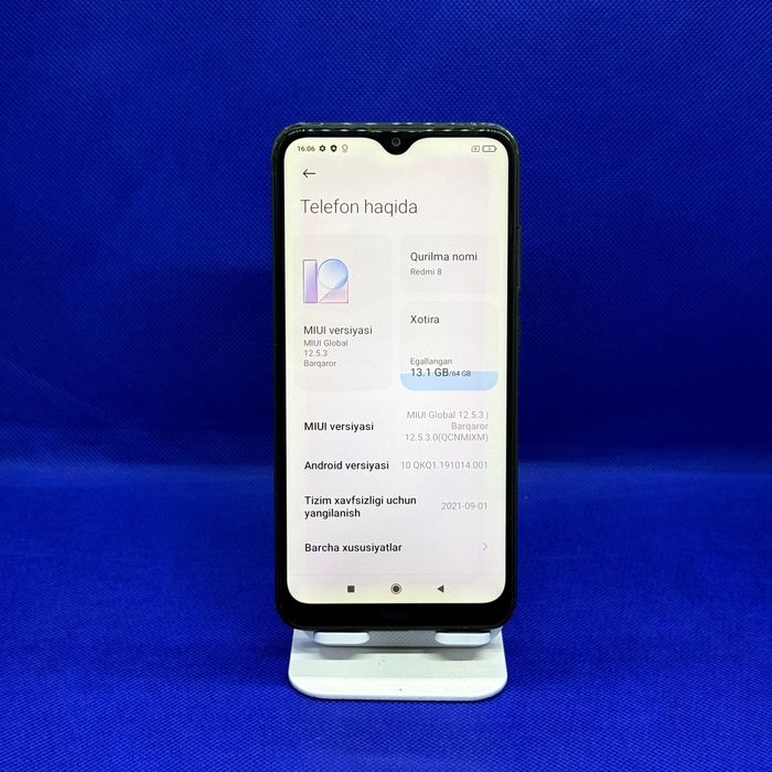 Redmi 8 sotiladi dastavka bor