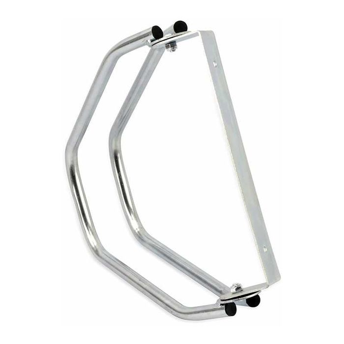 Стенна паркинг стойка за градски велосипед MARTAR Стоманена, Сребриста