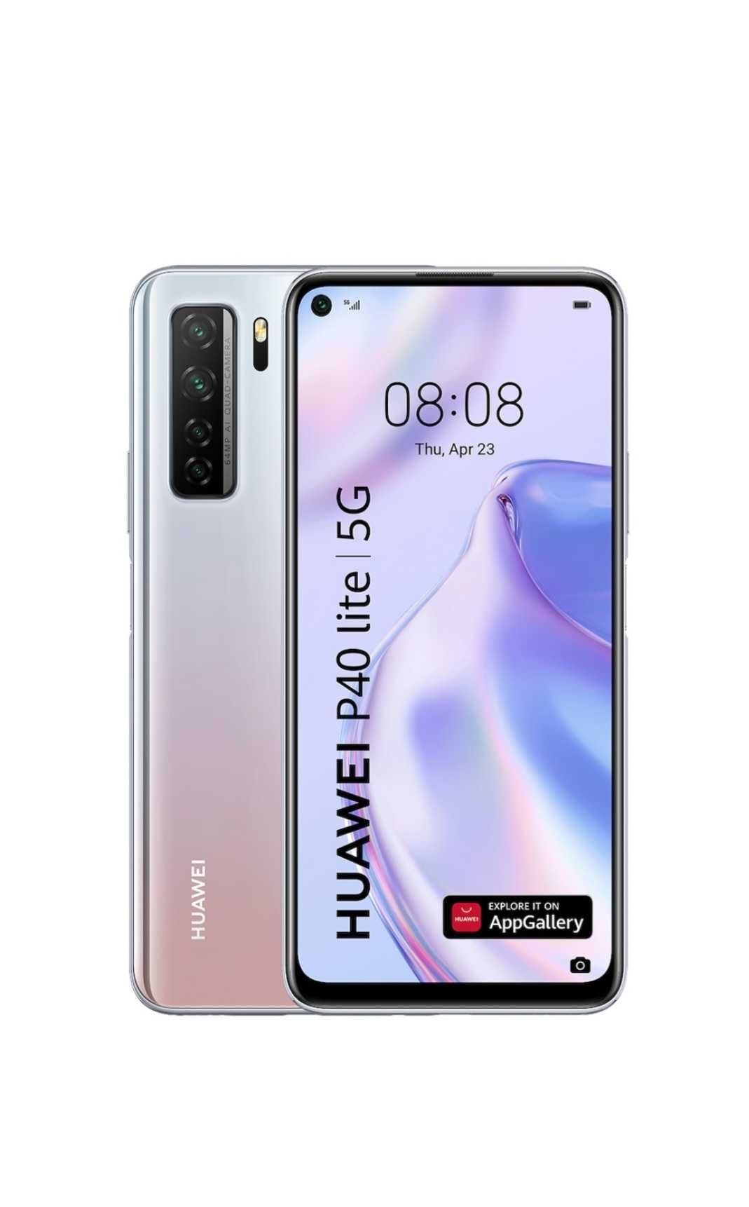 Huawei P40 Lite, Dual SIM, 128GB, 6GB RAM, 5G, Space Silver
