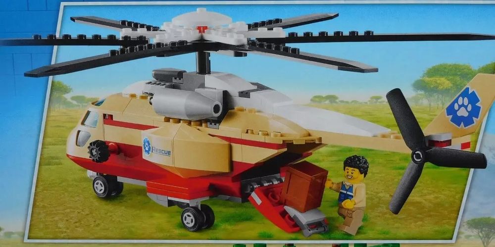 SIGILAT Lego City 60302 Operațiune salvare a animalelor salbatice