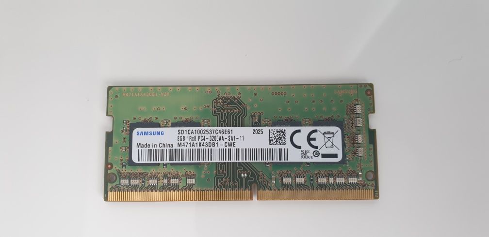 Memorie RAM Laptop  Samsung 8 GB (1 x 8 GB) 3200mHz DDR4