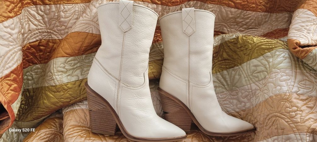 Botine 37, extraordinare piele naturala interior exterior