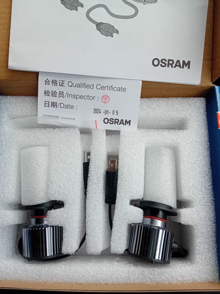 Лед  ск. Лостове БМВ / osram h7 led