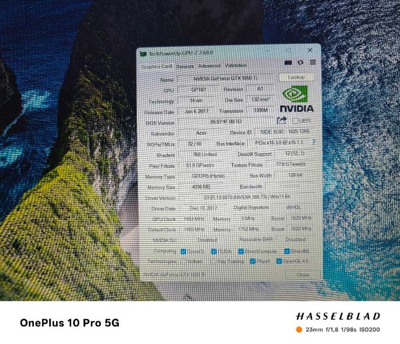 Геимърски лаптоп Acer Nitro 5 AN515-52-74XT