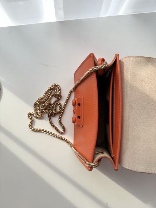 Furla orange geanta