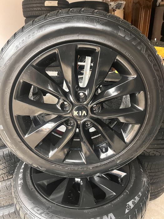 Jante+Cauciucuri Iarna 215/55/17 kia Hyundai 5x114.3