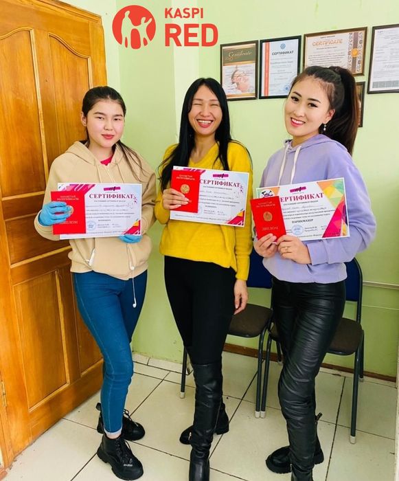 Шымкент. Курс маникюр, есть каспий ред, Расрочка. 100% практика.