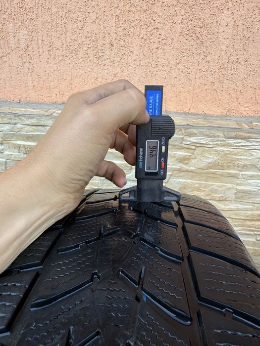 Roti Jante Originale VW Tiguan + Anvelope Iarna 216/65R17 GoodYear