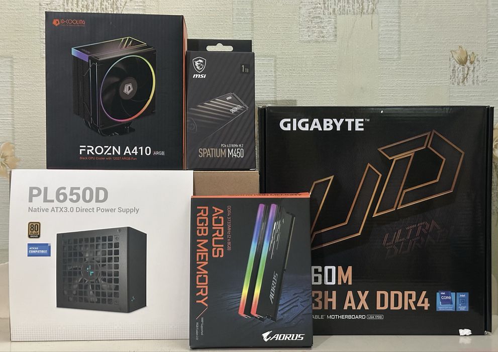 i5-12400F / B760 / 16GB / SSD 1TB — Отличная база под игровую сборку