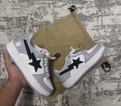 Bape Sta Low, Grayish White, 40 EUR