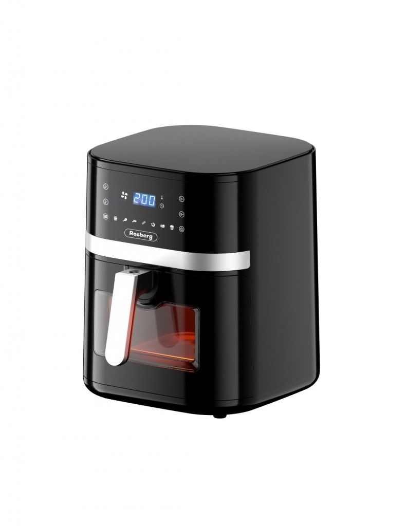 Фритюрник AirFryer R51980CB, 1800W, 8л., Горещ въздух, LED дисплей, Та
