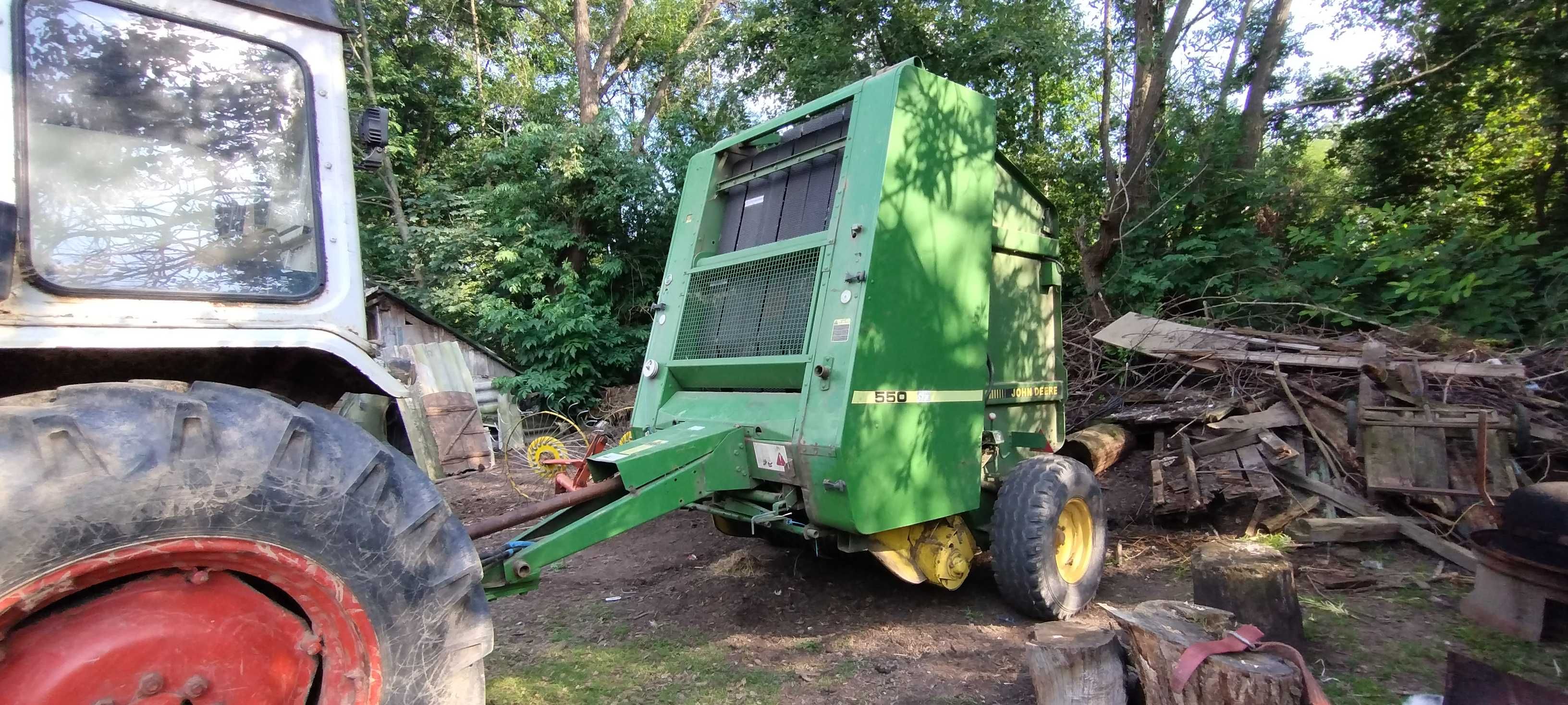 Presa de balotat John deere